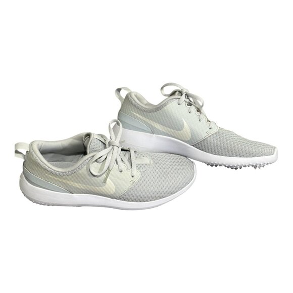 NIKE Roshe G Pure Platinum/White Golf sneakers shoes Men Size 7 CD6065-003 - Picture 5 of 10